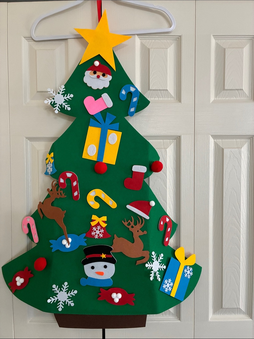 Felt Christmas Tree/Advent Calendar (36”)